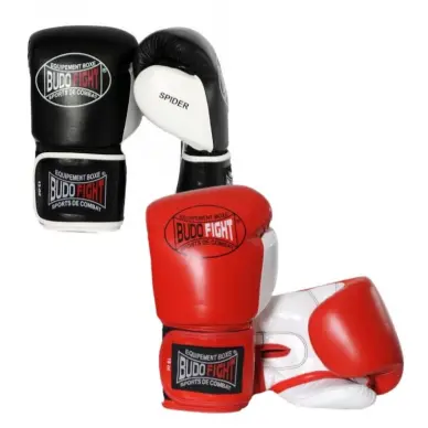 Gants de Boxe Sparring Spider 100% cuir - 9