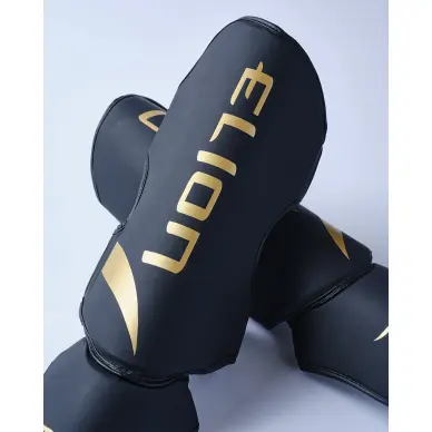 Protège-tibias et pieds Elion Extravagant Noir/Or - 3