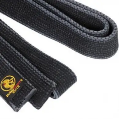 Ceinture de Karaté Noire Elite Vintage - 3