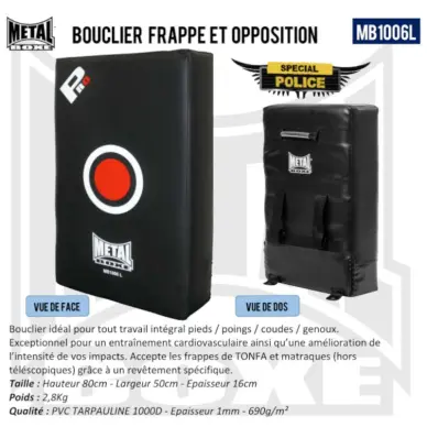 Bouclier de Frappe & d'Opposition Metal Boxe - 2