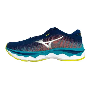Chaussure de Sport Mizuno Wave Sky Silver Ignition Red