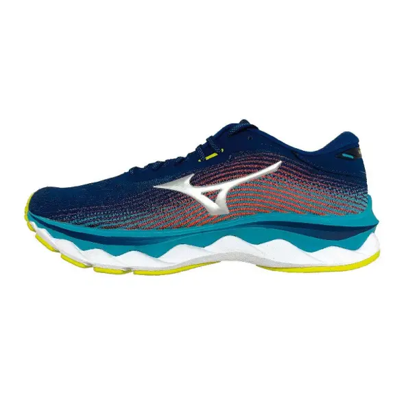 Chaussure de Sport Mizuno Wave Sky Silver Ignition Red