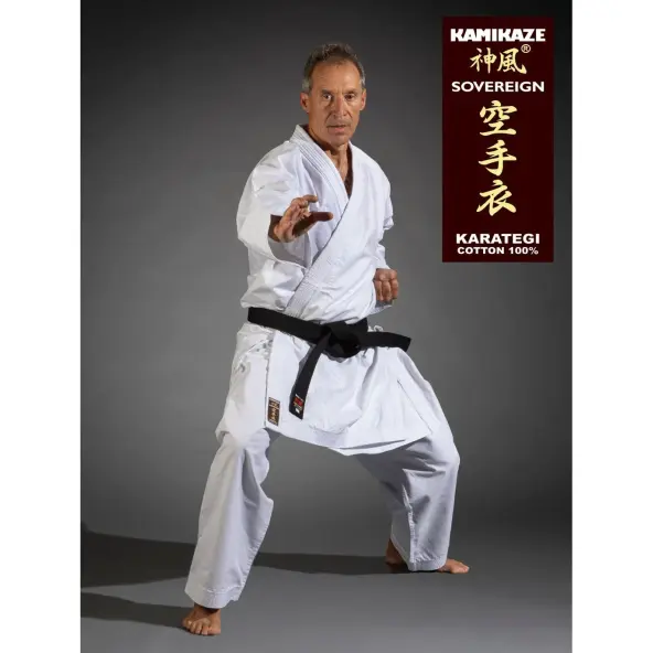 Kimono de Karaté Kamikaze Sovereign coupe Classique