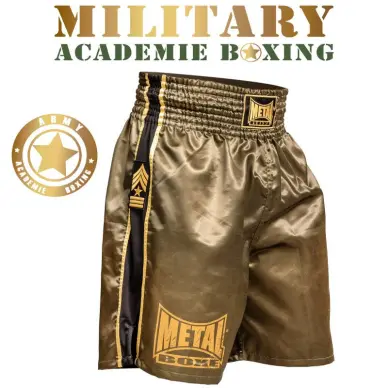 Short de Boxe Anglaise Military Metal Boxe