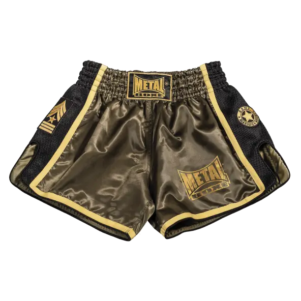 Short de Boxe Thaï Military Metal Boxe