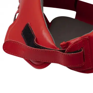 Casque de Boxe Compétition Amateur IBA Adidas 100% cuir - 2