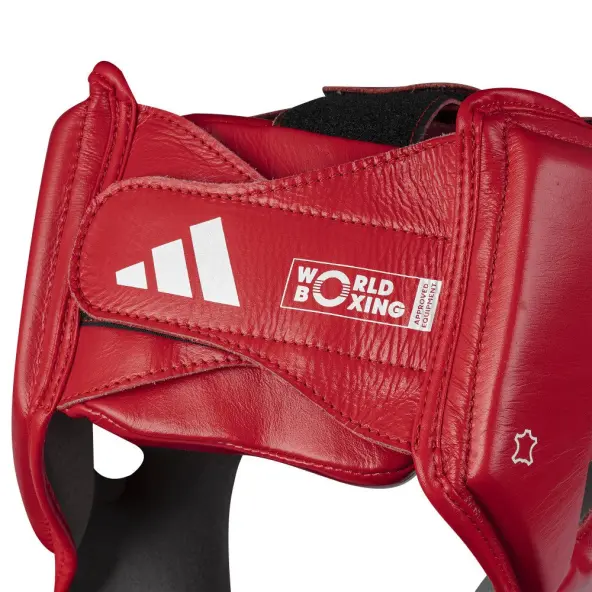 Casque de Boxe de Compétition Amateur Adidas 100% cuir