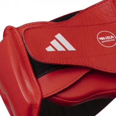 Casque de Boxe Compétition Amateur IBA Adidas 100% cuir - 3