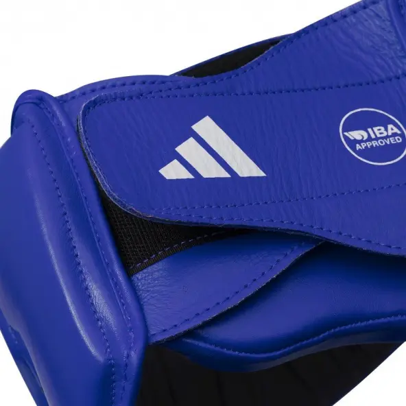 Casque de Boxe Compétition Amateur IBA Adidas 100% cuir