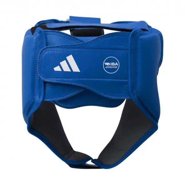 Casque de Boxe Compétition Amateur IBA Adidas 100% cuir