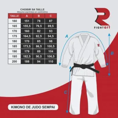 Kimono de Judo Compétition FightArt Sempai - Fin de Serie