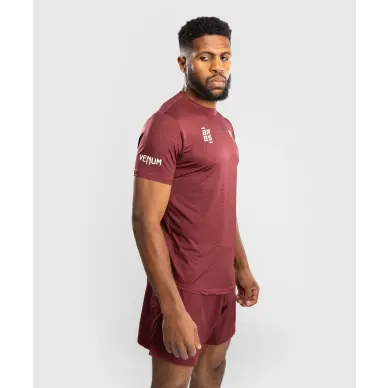 T-Shirt Dry Tech Venum X Ares Bordeaux - 4