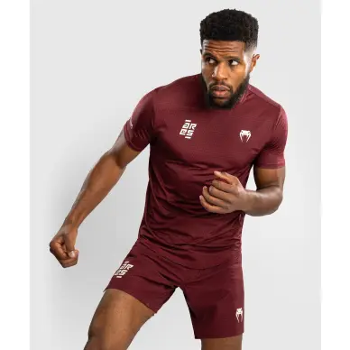 T-Shirt Dry Tech Venum X Ares Bordeaux - 5