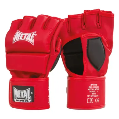 Gants de MMA Compétition Metal Boxe