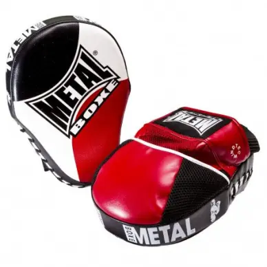 Pattes d'Ours de Boxe Courbées Metal Boxe taille M - 3