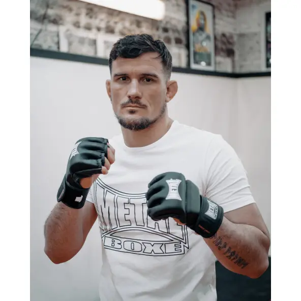 Gants combat libre Pro Metal Boxe Blacklight
