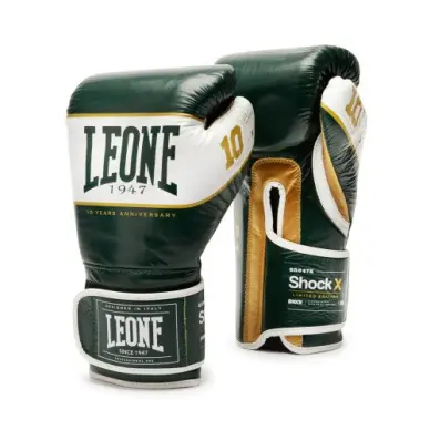 Gants de Boxe Leone Shock X Vert - 9