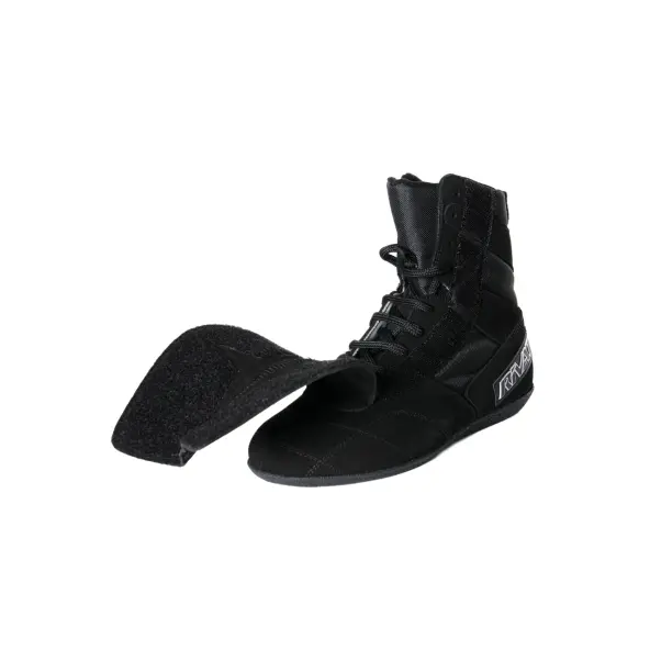 Chaussures de Boxe Française Rivat F1 Noir