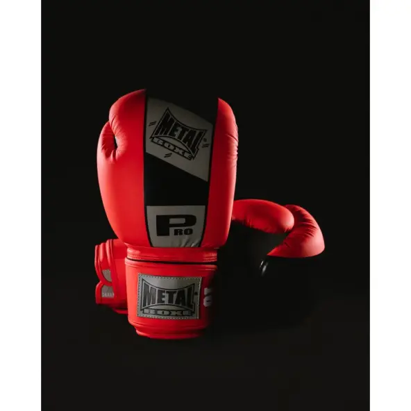 Gants de Boxe Compétition Velcro Metal Boxe