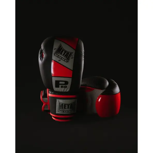 Gants de Boxe Compétition Velcro Metal Boxe