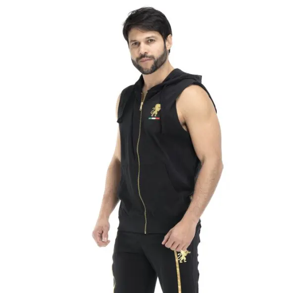 Veste à Capuche Sans Manche Leone Gold