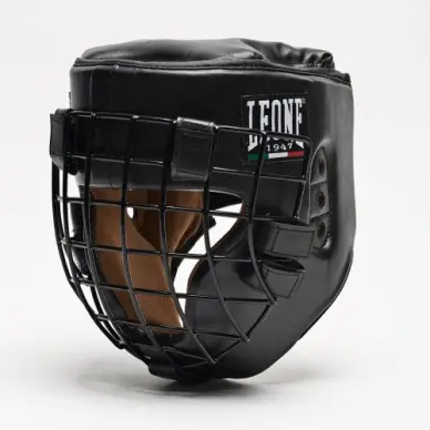 Casque de Boxe à grille Leone Fighter