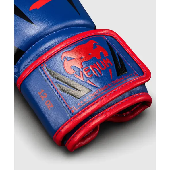 Gants de Boxe Venum Elite - Bleu Fonçé/Rouge