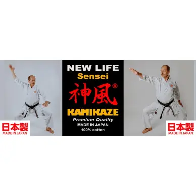 Kimono de Karate Kamikaze New Life Sensei coupe kata made in Japan - 7