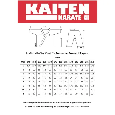 Kimono de Karaté Kaiten Monarch Revolution Coupe kata - 9