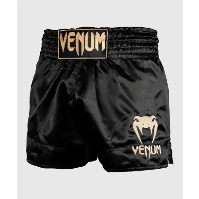 Short de Boxe Thaï Venum Classic Noir/Or