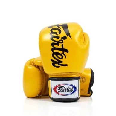 Gants de boxe d'entraînement Fairtex Deluxe 100% cuir - 2