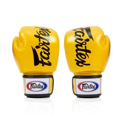 Gants de boxe d'entraînement Fairtex Deluxe 100% cuir - 3