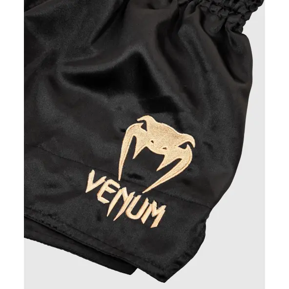 Short de Boxe Thaï Venum Classic Noir/Or