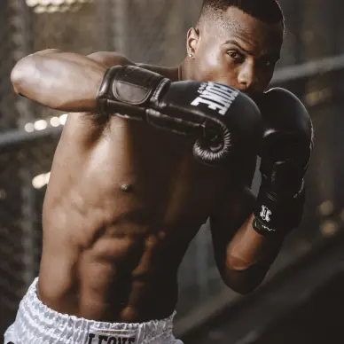 Gants de Boxe Leone The Greatest 100% cuir - 8