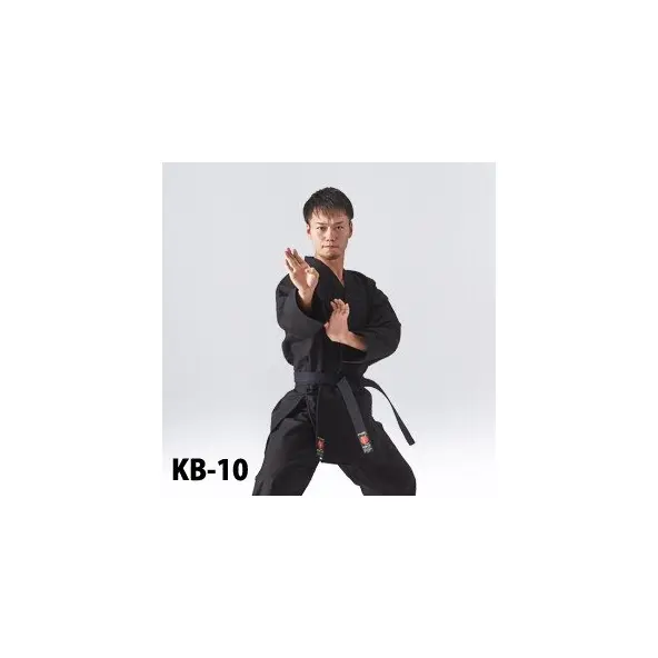 Kimono de Karaté Shureido KB-10 Noir Coupe Classique