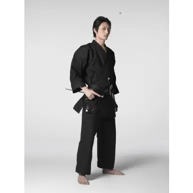 Kimono de Karaté Shureido KB-10 Noir Coupe Classique - 9