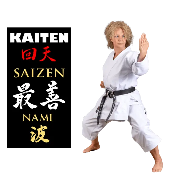 Kimono de Karaté Kaiten Saizen Nami Coupe Kata