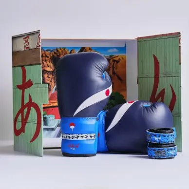 Gants de boxe Naruto Shippuden x Elion Paris Edition Limitée Sasuke - 9