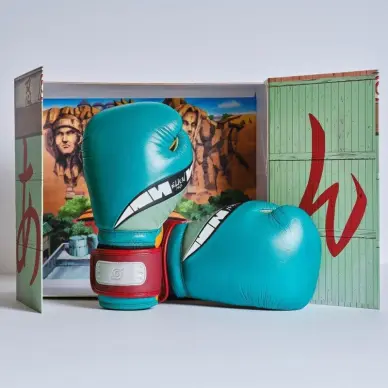 Gants de boxe Naruto Shippuden x Elion Paris Edition Limitée Gaï - 7