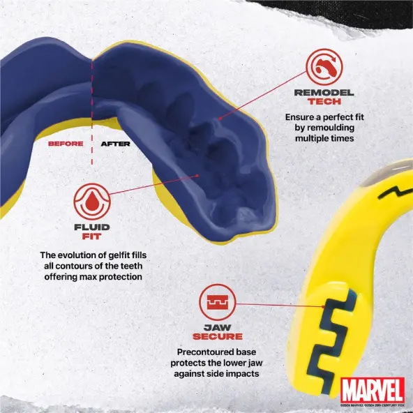 Protège-dents SAFEJAWZ Marvel Wolverine