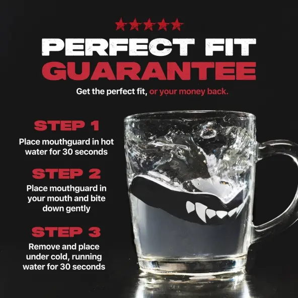 Protège-dents SAFEJAWZ Extro Fangz Black