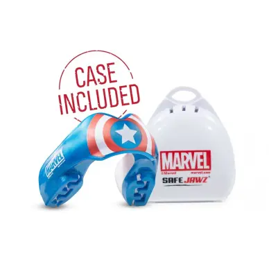 Protège-dents pour bagues SAFEJAWZ Marvel Captain America - 4