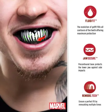 Protège-dents pour bagues SAFEJAWZ Marvel Venom - 5
