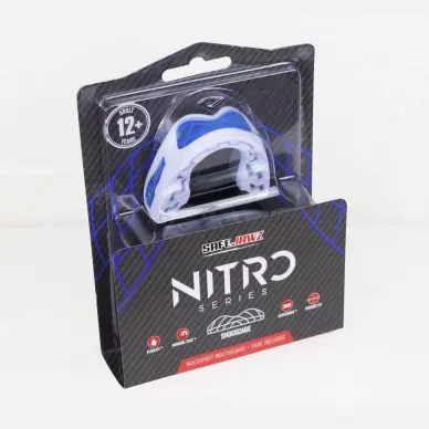 Protège-dents SAFEJAWZ Nitro Blue/White - 2