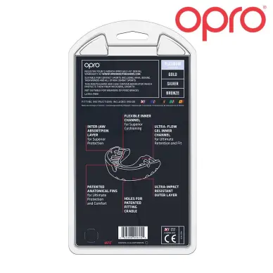 Protège-dents UFC Opro Platinum Metal Black - 2
