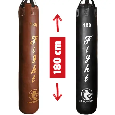 Sac de Frappe Cuir Vintage Budo-Fight - 17