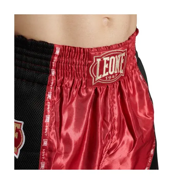 Short de Boxe Thai Leone Classic Rouge