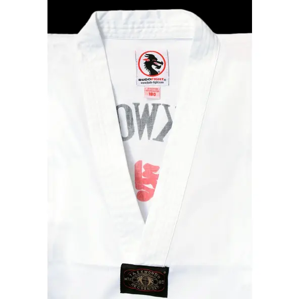 Dobok de taekwondo Budofight col blanc