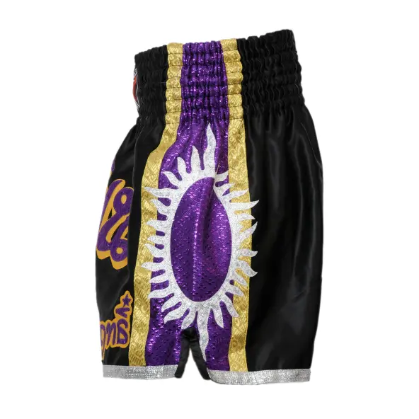 Short de Boxe Thaï SUPERNOVA noir & violet