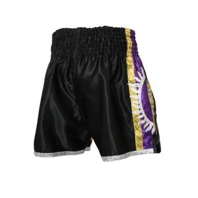 Short de Boxe Thaï SUPERNOVA noir & violet - 3